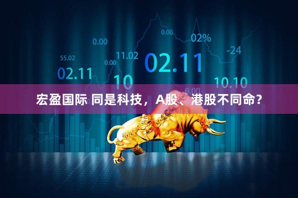 宏盈国际 同是科技,A股、港股不同命?