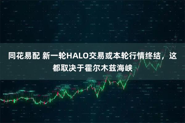 同花易配 新一轮HALO交易或本轮行情终结，这都取决于霍尔木兹海峡