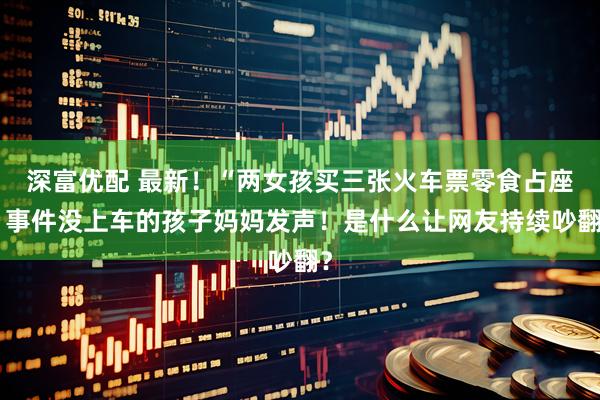 深富优配 最新！“两女孩买三张火车票零食占座”事件没上车的孩子妈妈发声！是什么让网友持续吵翻？